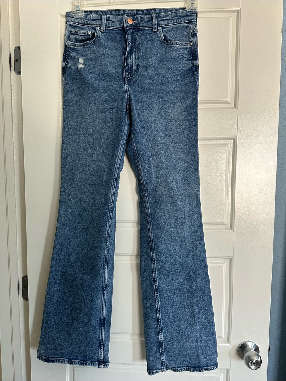 &Denim Women's Bootcut High Waist Jeans